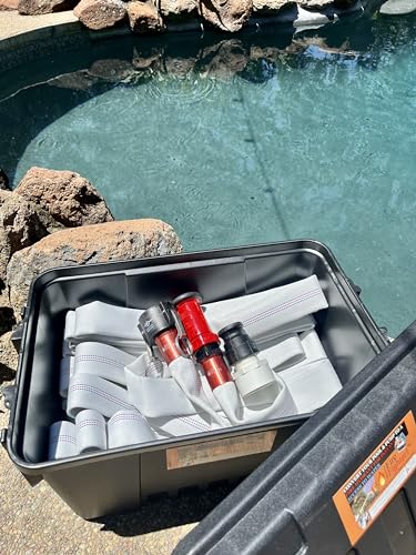 FireFighter1 100 Fire Hose for Instant Pool Water Access in Emergencies