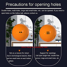 mirror finish garden ball,gazing balls, Garden Gazing Ball,Orange Gazing Ball,Stainless Steel Hollow Ball,Reflective Smooth Sphere for Garden Ornament,Size Optional (Color : Orange) ( Color : Orange