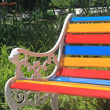 ERoomQ Outdoor GThe Bench,Patio Bench Park Bench Outdoor Conversation Couch, 49in Solid Wood Terrace Bench Park GThe Bench,Courtyard Double seat, 1