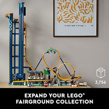 LEGO Icons Loop Coaster Set 10303 Model Building Kit Multicolor