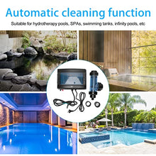Salt Chlorine Generator,Saltwater Chlorinator,20g/H 50g/H Automatic Cleaning Salt Water Pool Chlorine Generator System, Pool Chlorine Generator Chlorinator for SPA Swimming Pool,20g/h