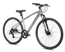 Giordano Brava Hybrid Comfort Bike Silver