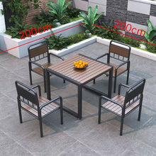 JOSOGO Patio Table and Chair Set, Patio Furniture Set Lightweight Outdoor Chairs and Table for Outside, Garden(L)