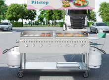 60 in. 8-Burner Commercial Outdoor Propane Gas Grill with Two 30 in. Griddles in Stainless-Steel, ETL Listed (CGKIT6-G30G30)