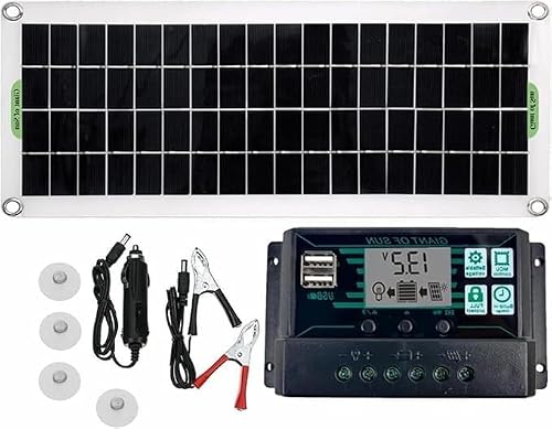 KZZAAO 1000W Watt Solar Panel Kit, High-Efficiency Solar Module for RV Trailer Camper Marine Off Grid Outdoor Camping Hiking Fishing Cycling