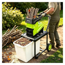 YUDINGKVN Electric Garden Shredder & Wood Chipper,Powerful Leaf Mulcher