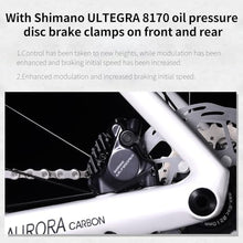 SAVADECK Carbon Siber Road Bike 24-Speed Shimano Ultegra Di2 8170 Black 54cm