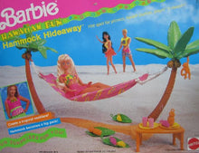Barbie Hawaiian Fun Hammock Hideaway Playset 1990 Retro