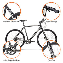 HEAD Head UR Fast 700c Belt Drive Urban Commuter Bike Black