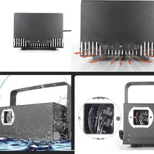Garden Lights, Dynamic Breathing Firefly Projector Lamp, Christmas Garden Light Projector with Control Panel, Waterproof Firefly Lighting Projector, Adjustable Speed & Angle, for Holiday, Party, Weddi