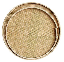 Ding&ng Farm Bamboo, Bamboo Basket, Bamboo Plaque, Household Bamboo Sieve, Hand-Made Wall Decoration, Dry Bamboo basket-67 cm