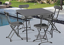 Daily Accessories Foldable Garden Patio Set/Camping Special Table Chairs Set Lightweight Compact Steel Furniture Set