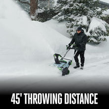 EGO Power+ 21" Electric Snow Blower, Cordless Single Stage, Includes (2) 56 V 6.0Ah Batteries and Dual Port Charger - SNT2134