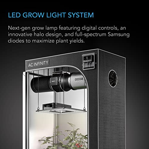 AC Infinity IONGRID T24, LED Grow Light 2x4 with Samsung LM301H Diodes