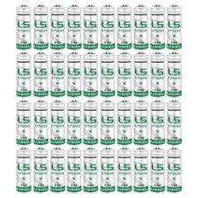 LZCVGTH (40-Pack) LS17500 A 3.6-Volt 3600mAh Lithium Battery LS 17500 for CNC Water Meters Frequency Converters