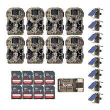 Stealth Cam 2022 G42NG 32MP No Glow Trail Camera Bundle with Solar Power Panel, 32GB SD Card, USB Card Reader Camouflage
