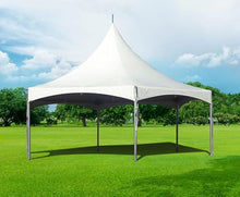 TentandTable 30' x 30' High Peak Hexagon Frame Party Tent White