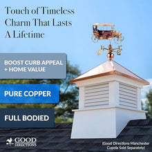 Old TYME Car Weathervane - Pure Copper by Good Directions