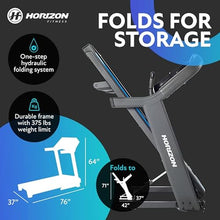 Horizon Fitness 7.8 Studio Series Smart Treadmill Black