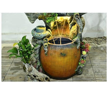 GLigeT Outdoor Water Fountain Chinese Rockery Water Fountain Landscape, Garden Home Decoration, Balcony Courtyard Garden Decoration Outdoor Fountain (Size : XL), X-Large