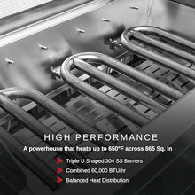 Fuego F36S-B 304SS Built-in Gas Grill, Stainless Steel
