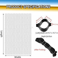 2" HDPE Gravel Stabilizing Geo Cell Permeable Ground Grid Heavy Duty Foundation Support for Driveway Walkway Patio Slope Parking Outdoor Erosion Control & Soil Stabilization(6x10m(20x33ft))