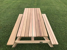 Dan's Outdoor Furniture Mfg. Co. LLC Western Red Cedar 72" Rectangular Top Picnic Table 6'