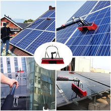 Eastnmythet High Altitude Window Cleaning Telescopic Brush, Water Fed Poles Kit with Scraper, Solar Panel Cleaning Brush, 12-36ft,9m/30ft