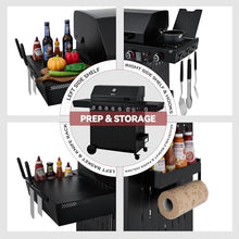 Royal Gourmet GE6001H 6-Burner Gas Grill with Sear and Side Burner, Black