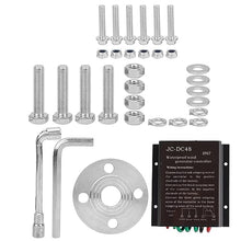 YLHHWVY Wind Turbines 3 Blades Wind Turbines Kit Generator Small Power Supply for Mobile Room Boats Cabin 200W Solar & Wind Power Parts & (24V)(48V)