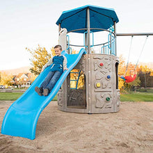 Lifetime Adventure Tower Playset Swing Set Blue
