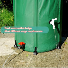 GPDJHRTI Rainwater Barrels, with Filter，Heat-Sealed Splicing, Wear-Resistant Fabric(750L)