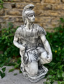 Realistic roman soldier statue Massive greek statue Soldier sculpture for garden Soldier figure Unique ornament Aniqua garden gift Greek god zeus statue Large bust david sculpture Nude backyard statue