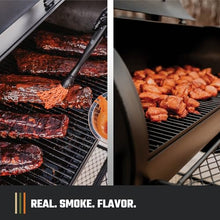Oklahoma Joe's Longhorn Reverse Flow Offset Charcoal Smoker and Grill with 1060 sq. in. Cooking Area in Black