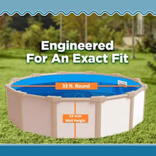 HJDSTUBD 33' x 52” Round Swimming Pool Liner