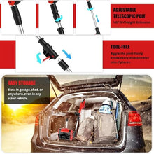 16-Inch Cordless Snow Shovel, Battery Powered Snow Blower,4.0 Ah Battery Pack, and Quick Charger Included，for Driveway, Patios, Sidewalks,Green-2Battery