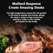 Automatic Steak Smoker Broiler,Electric Steak Broilerw/Glove,1700w/3400w Indoor Commercial Steak Grill-4/8 Grilling Slots,Time Temperature Adjustable For Beef Chicken Vegetables,A