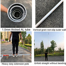Telescopic Pole Saw,with Hook Professional Telescopic Pruning Saw,Telescopic Pole Saw with Extendabl Handle for High Altitude Branch Pruning,Garden Hedge Trimmer,7.2M/24FT