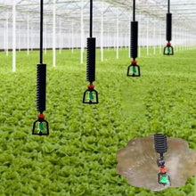 Garden Watering Spray Misting and Drip Irrigation System with Hose, Greenhouse Watering Kit for Chicken/Pig Barns, Quick Connect Farm Irrigation Set