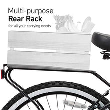 sixthreezero Men's Beach Cruiser Bike 7-Speed Step-Through Hybrid Bicycle 26" Brick Pool w/ Black Seat/Grips