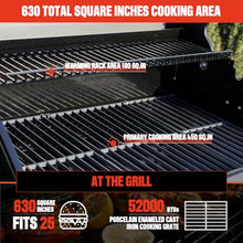 Monument Grills Mesa Series, 4+1 Outdoor Barbecue Stainless Steel 4 Burners & 1 Side Burner Propane Gas Grill, 52,000 BTU Patio Garden Barbecue Grill with Knob Controls, Mesa425, Black
