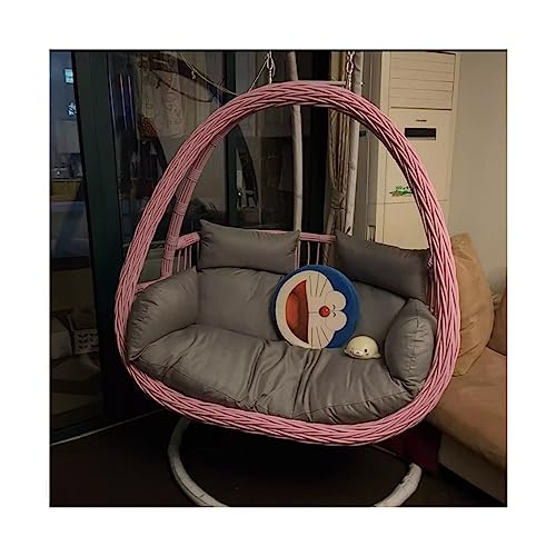 Garden Swing Chair Outdoor Hanging Chairs, Balconies, Household Rocking Chairs, Indoor Swing Chairs, Cradles, Hammocks, Bedrooms, Hanging Baskets, Rattan Chairs Porch Swings (Color : F)