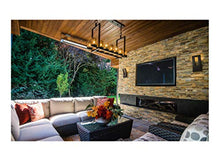 Infratech SL Series Slimline Single Element Anodized Aluminum 63.5" 4000W Silver Outdoor Heater