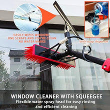 Washing Brush with Telescopic Handle 3.6-6 m Extendible for Cleaning Solar System Patio Roof Window Cleaning Photovoltaic Conservatory Cleaning Set PV System Cleaning,35cm Brush,4.