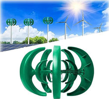 3000 Generator Kit 5 Blades Portable Vertical Axis Wind Generator with Charge Controller, Natural Power System,24v