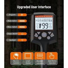 FENOKD Metal Detector, Metal Detector 10 Sensitivity 6 Professional Modes 12" Waterproof Coil 9 Type Metals Gold Detector