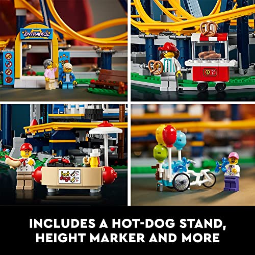 LEGO Icons Loop Coaster Set 10303 Model Building Kit Multicolor