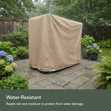 Covermates Ultima Canopy Swing Cover – Heavy-Duty 600D Ripstop Polyester, Weather-Resistant Protection, Mesh Vent, Elastic Drawcord & Corner Buckle Straps, Full Coverage 86W x 50D x 70H, Ripstop Tan