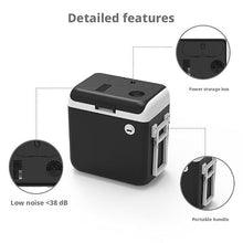 AWMGPDDBTO Mini Fridge 40L Portable Car Cooler