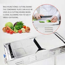 RENJJPBO The Outdoor Barbecue Charcoal BBQ Grill is Durable and Easy to Clean. The Stainless Steel Grilling Mesh is Finely Processed and Durable,